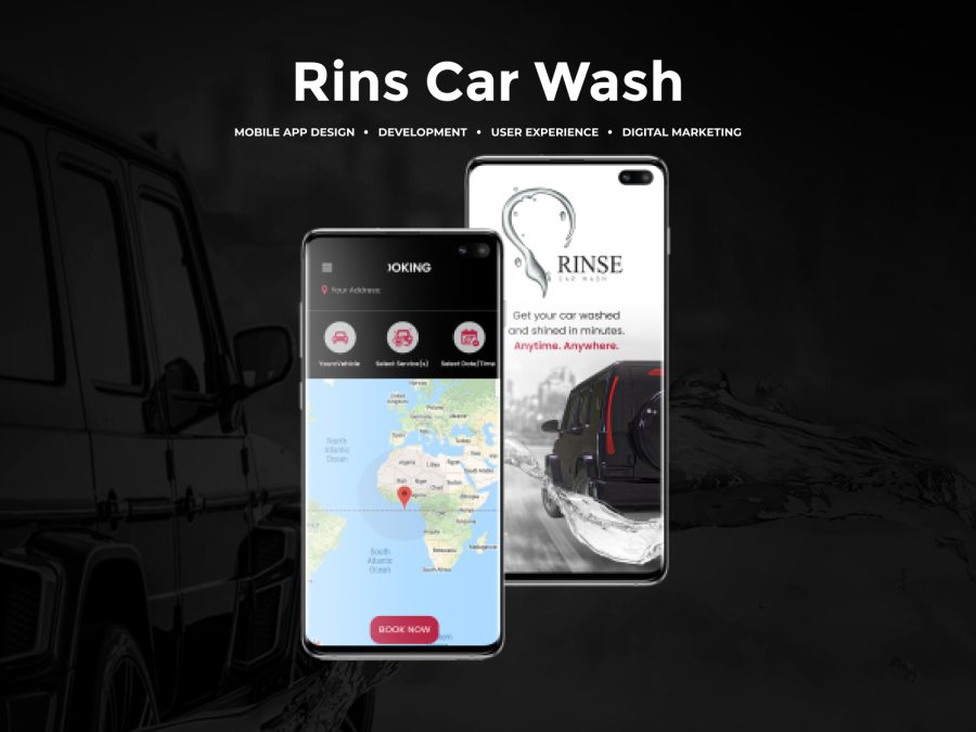 Rinse car